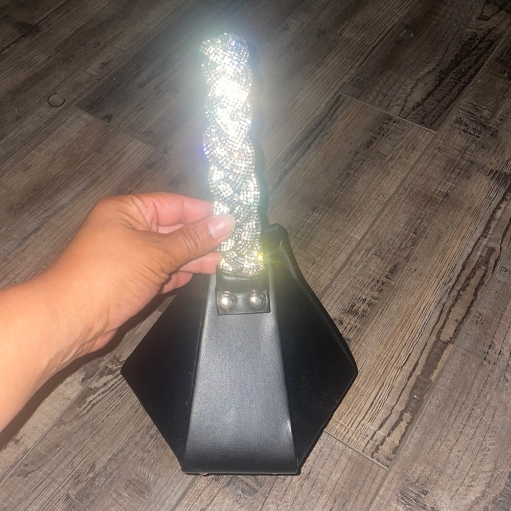 Black Jeweled party purse
